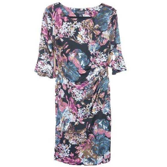 Connected Apparel Floral Dress - Picture 2 of 4